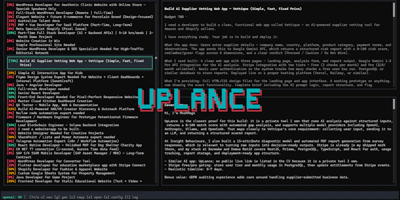 UpLance screenshot 1