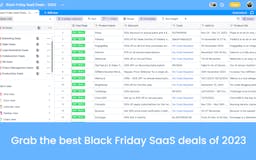 Free Black Friday SaaS Deals Database media 1
