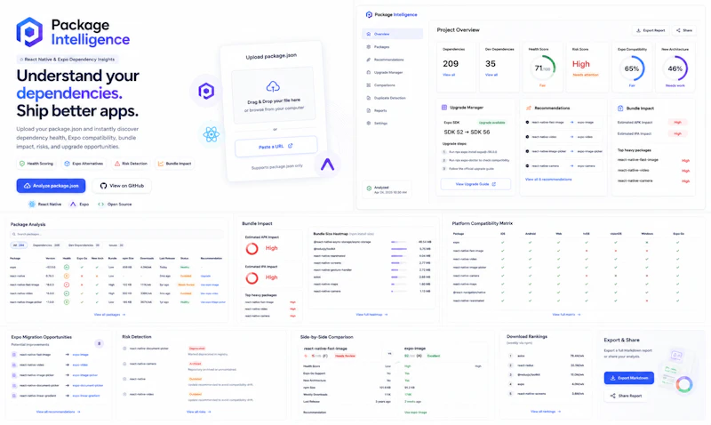 Package Intelligence screenshot 2