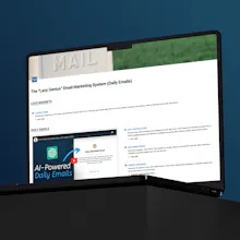 The "Lazy Genius" Email Marketing System gallery image