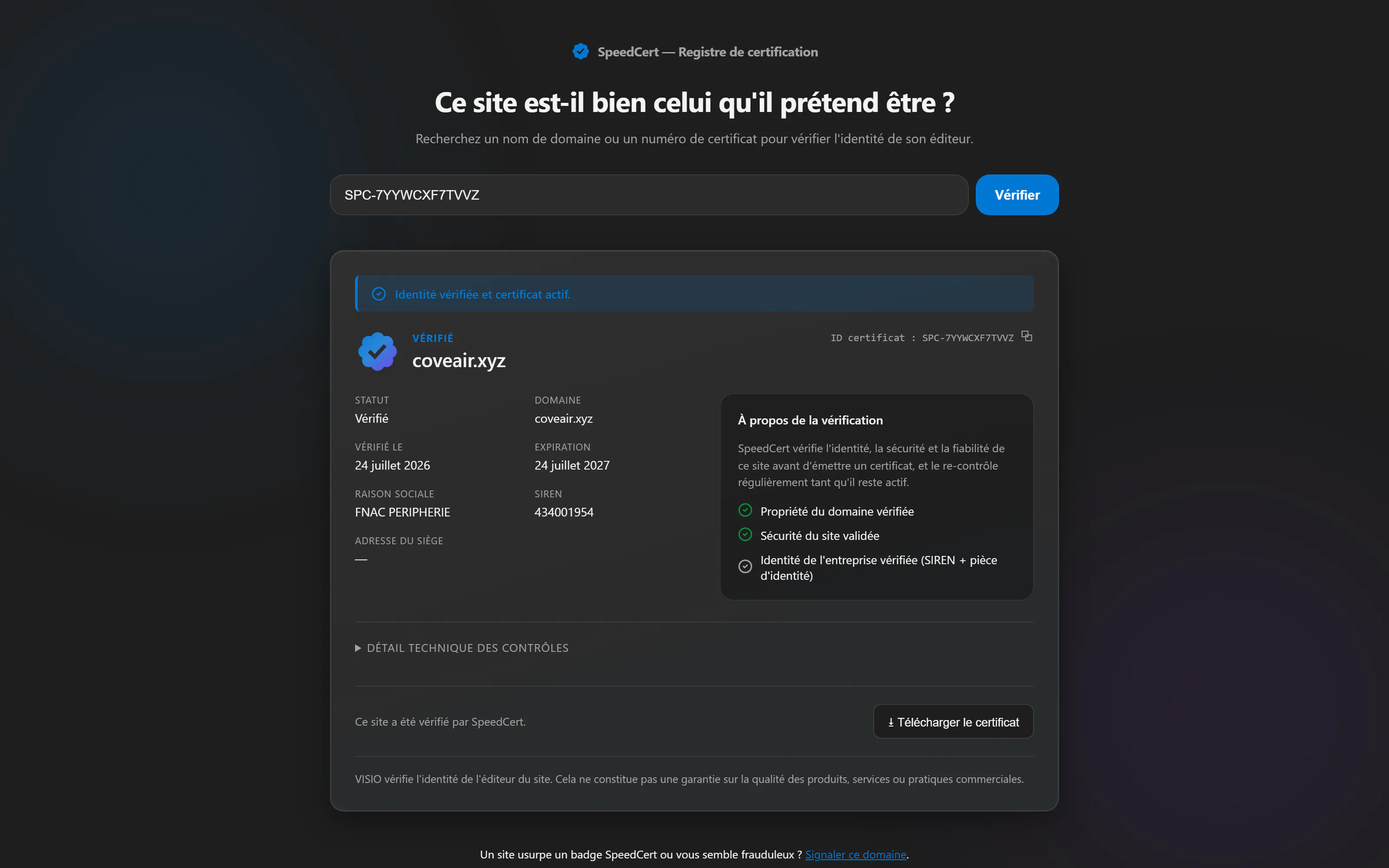 SpeedCert gallery image