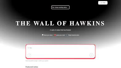 The Wall of Hawkins gallery image