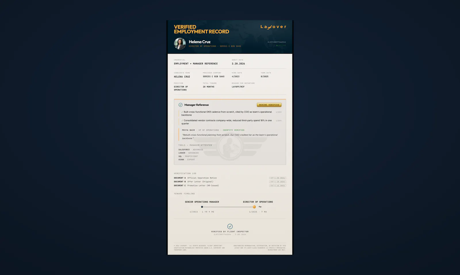 Layover screenshot 2