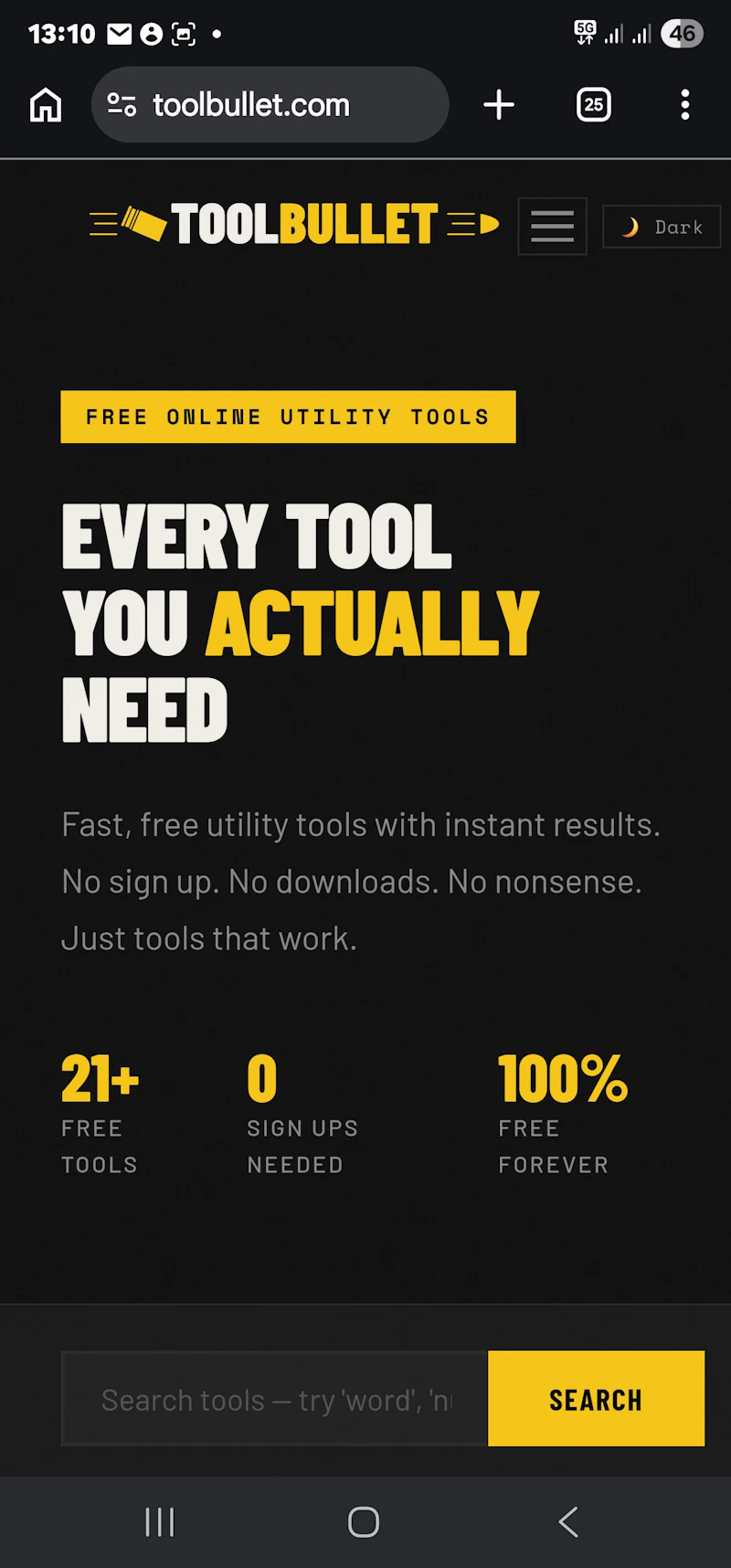 ToolBullet screenshot 4