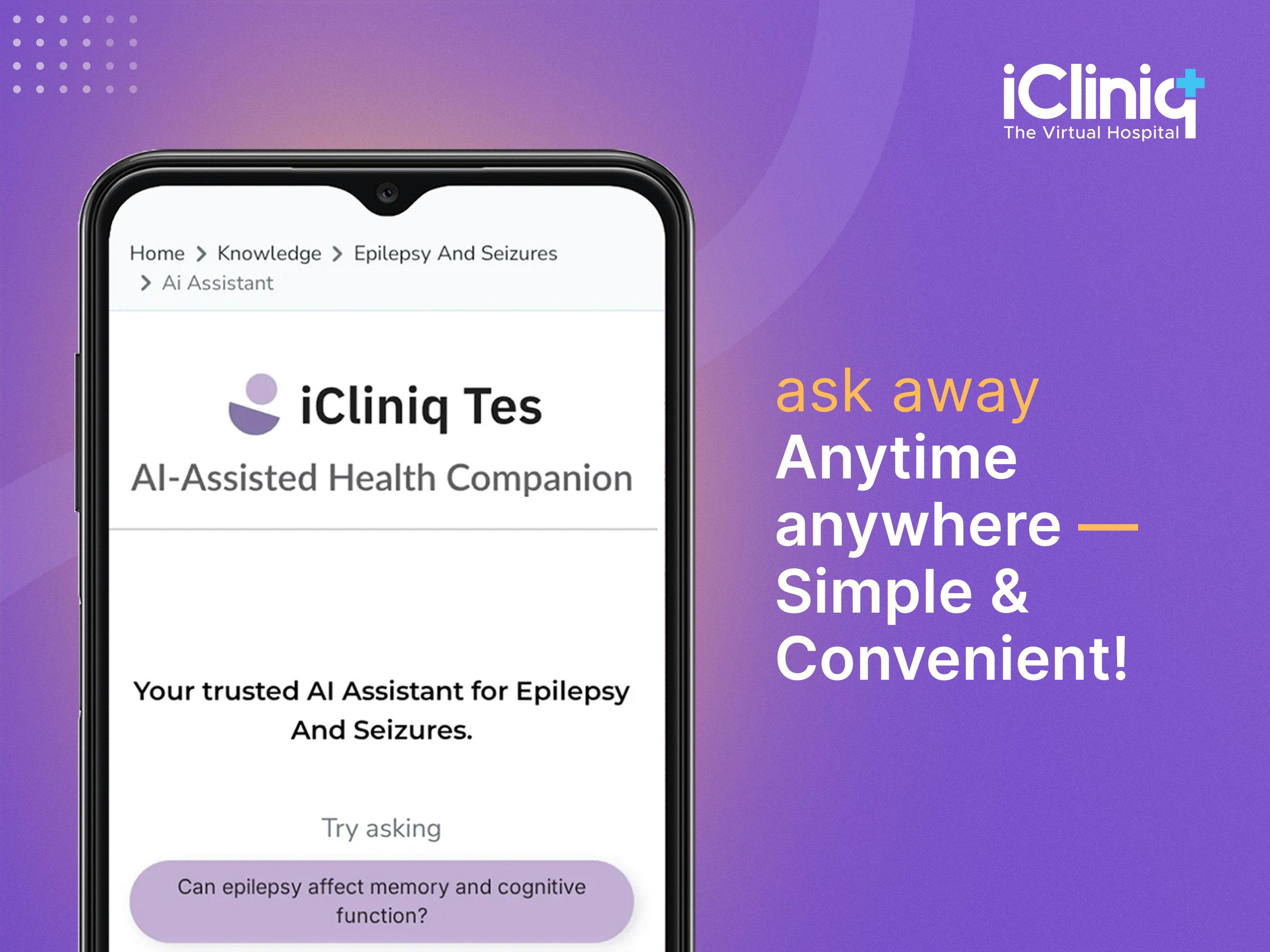 iCliniq Tes for Seizure Disorders media 2