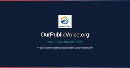 OurPublicVoice.org gallery image