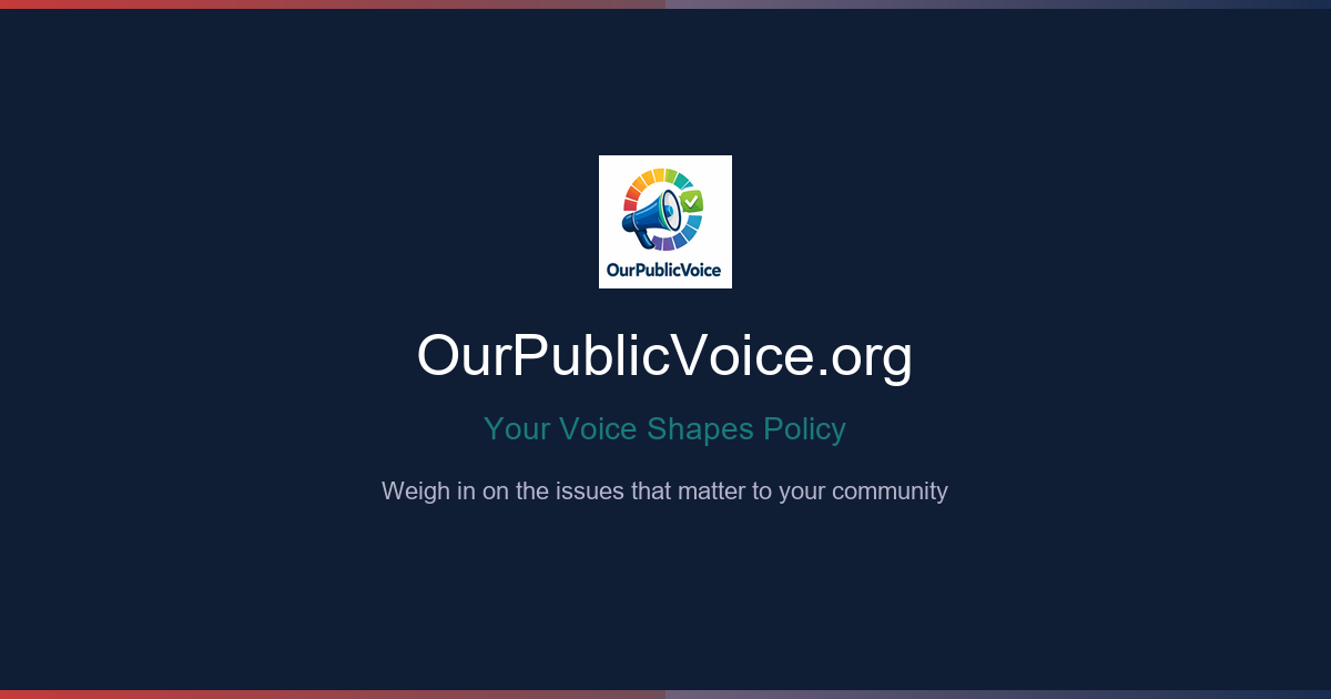 OurPublicVoice.org media 2