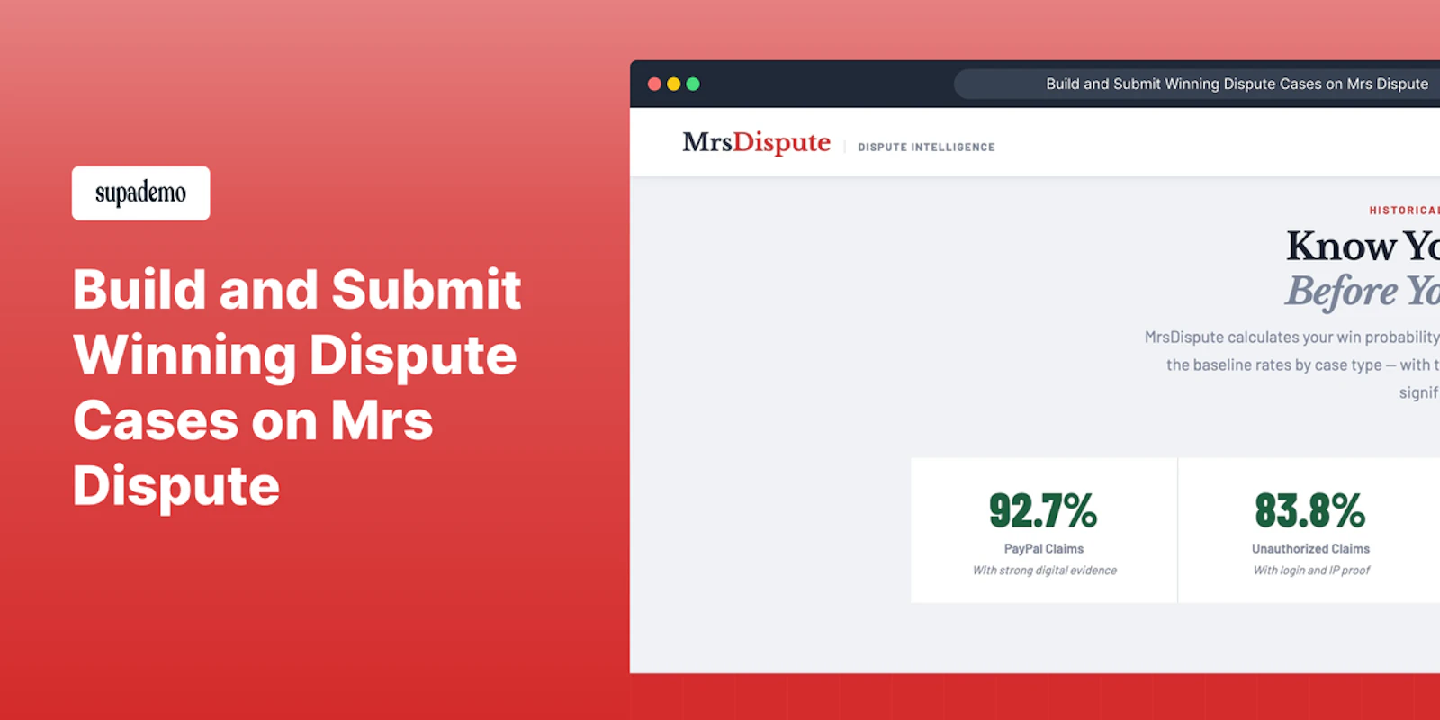 MrsDispute screenshot 2
