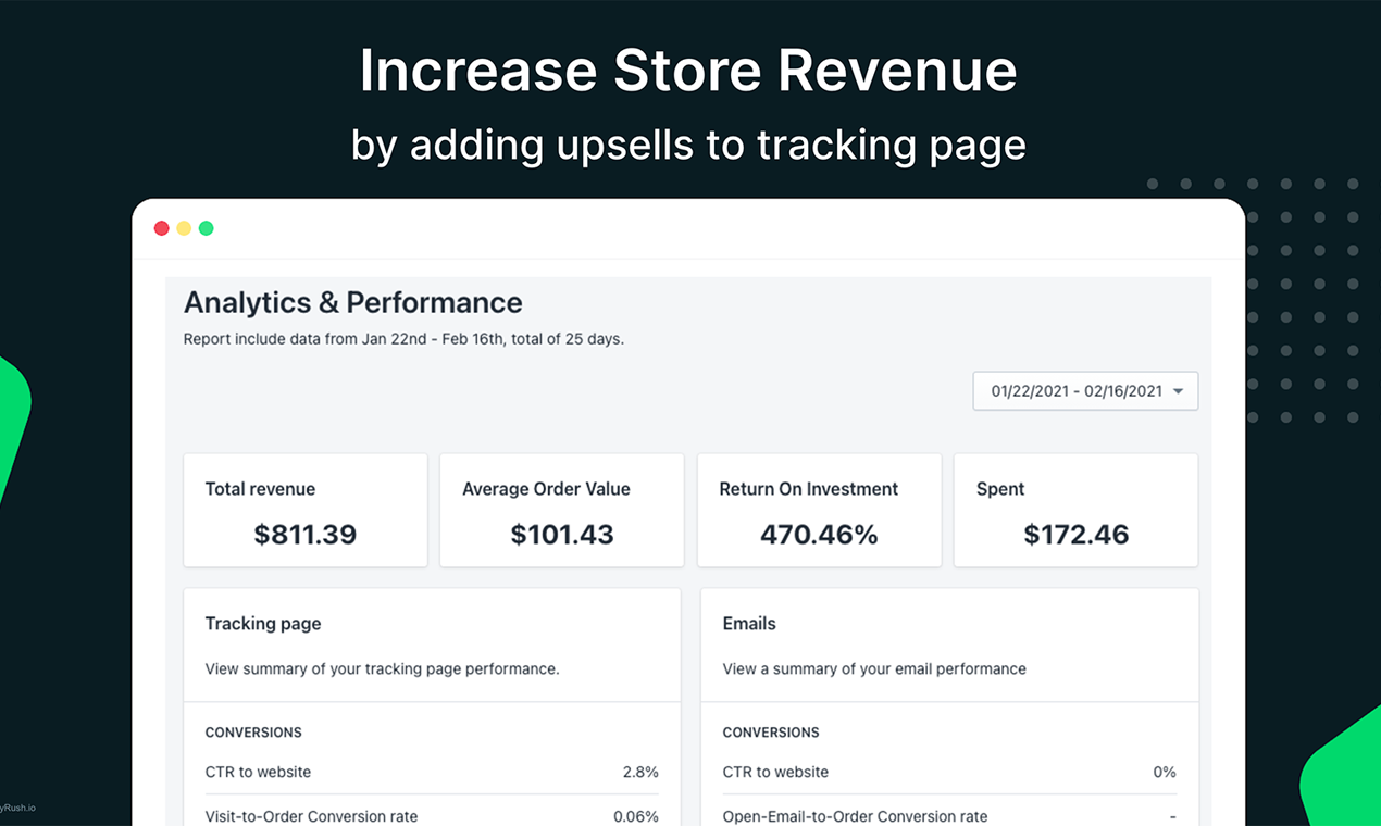 Rush - Ship, Track, Notify gallery image