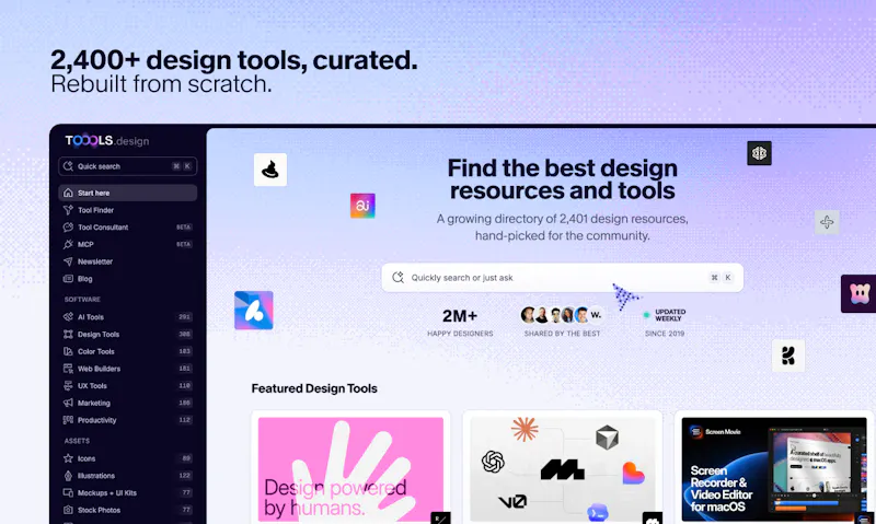 TOOOLS.design 2.0 screenshot 2
