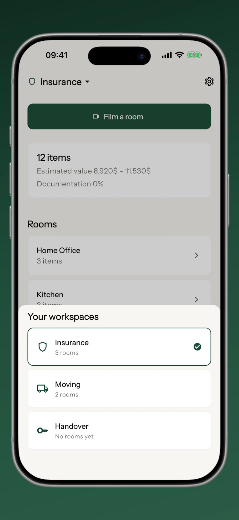 Prufiva — Home Inventory Proof screenshot 1