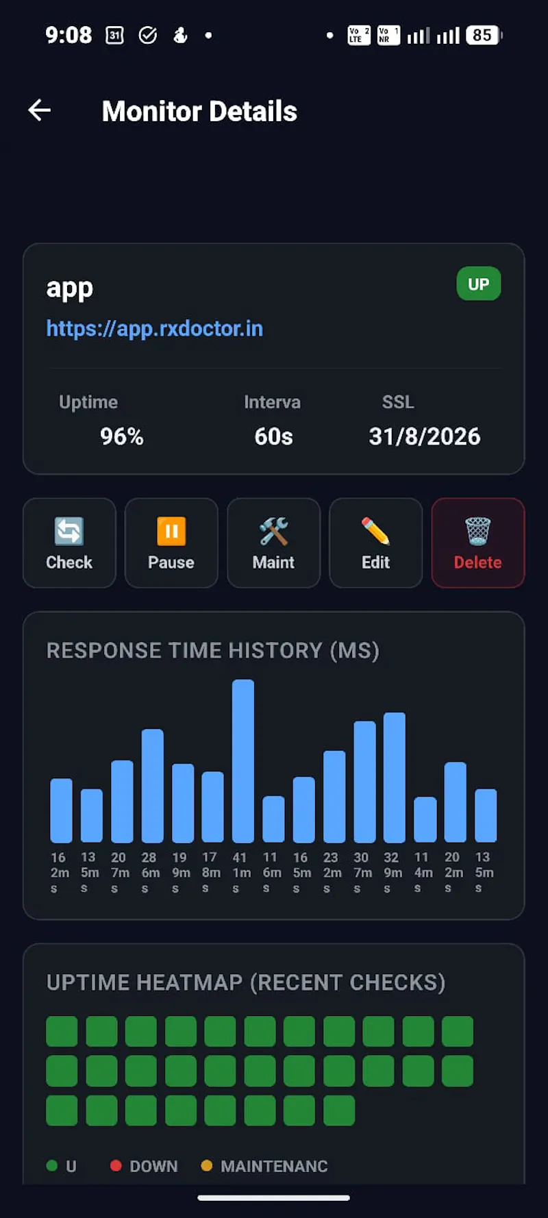 UptimeBunny screenshot 9
