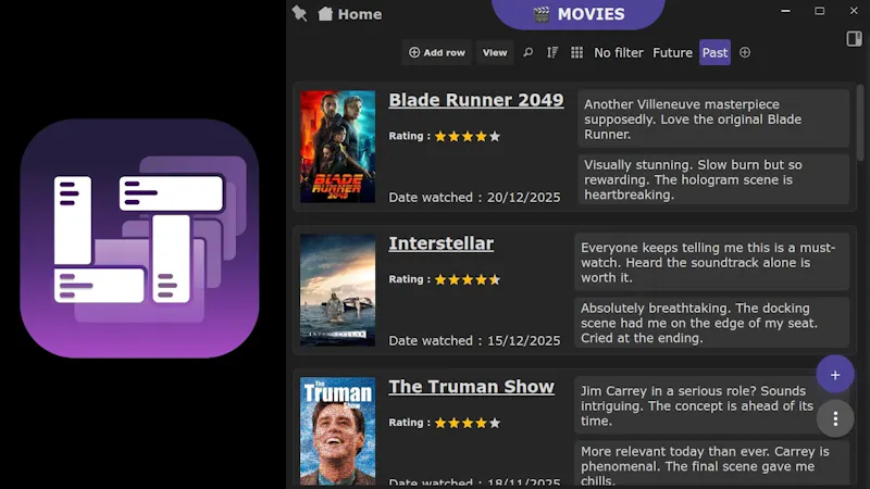 LifeTracker screenshot 1 (video preview)