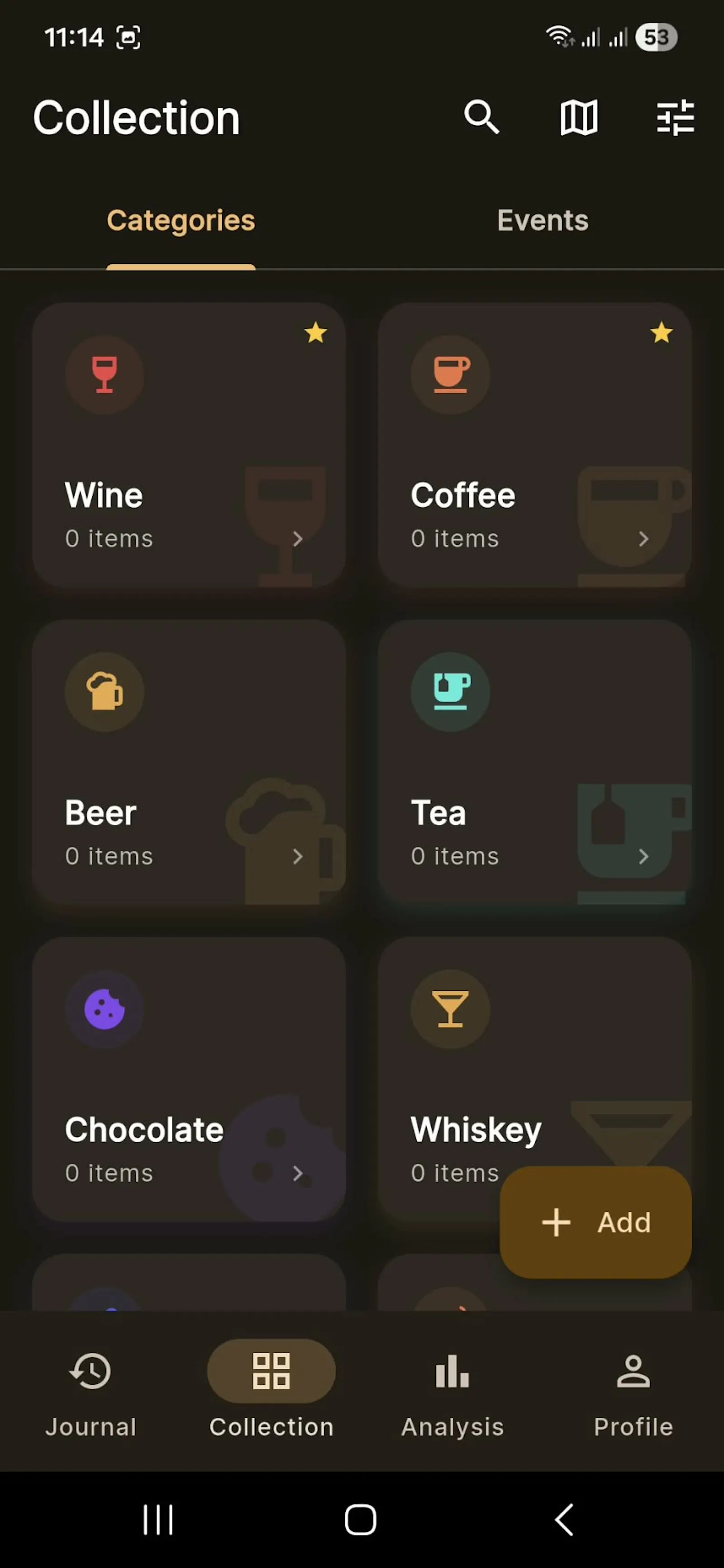 TasteLog screenshot 1