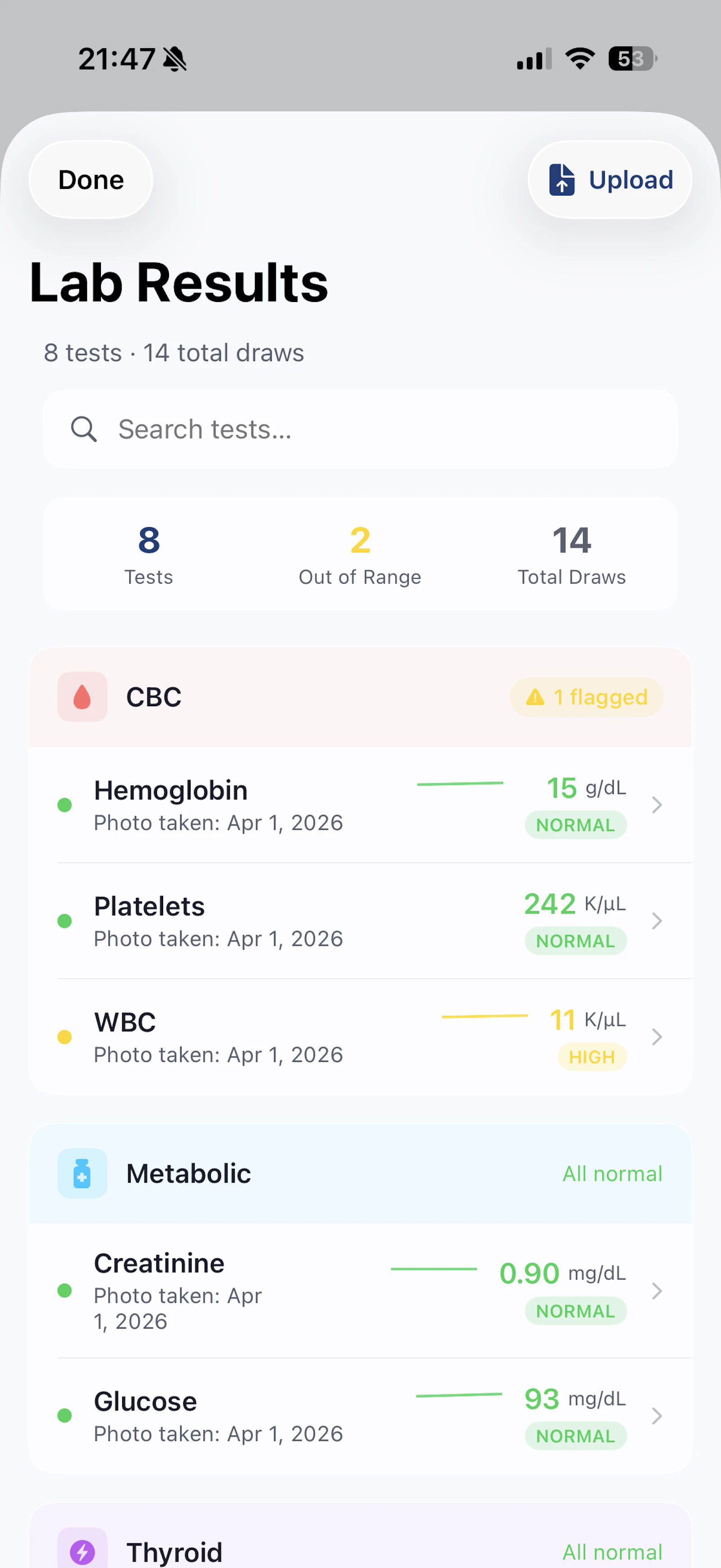 Chronicle Health screenshot 4