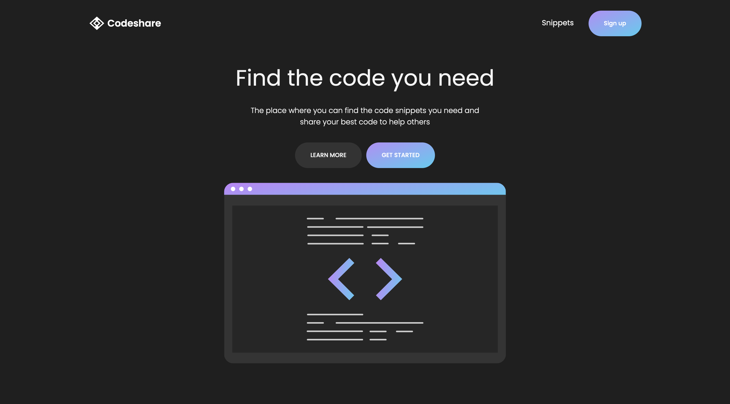 Codeshare gallery image