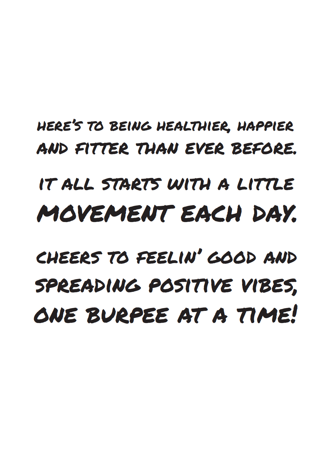 happy burpee gallery image