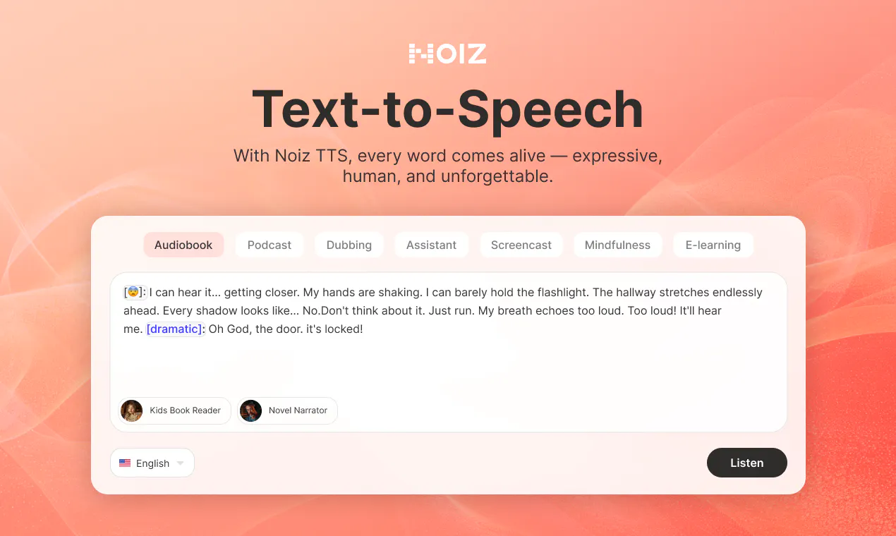 Noiz AI screenshot 1