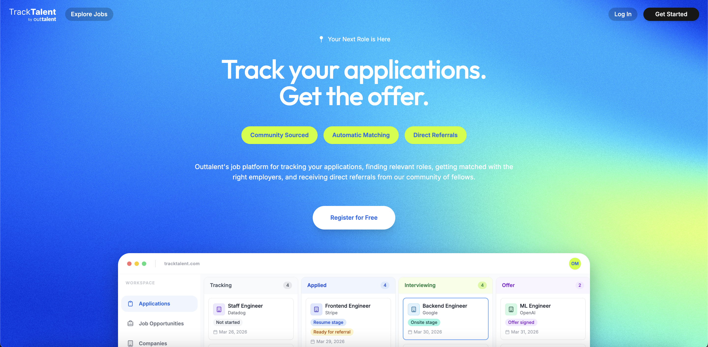TrackTalent