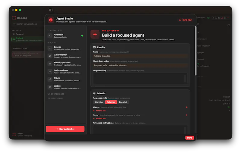 Codeep 3.0 screenshot 5