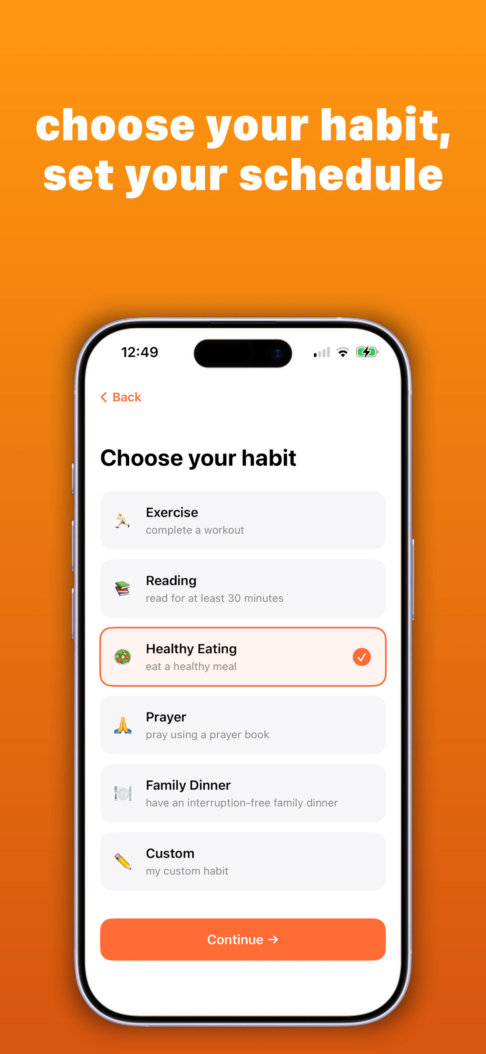 Habit Lock screenshot 2