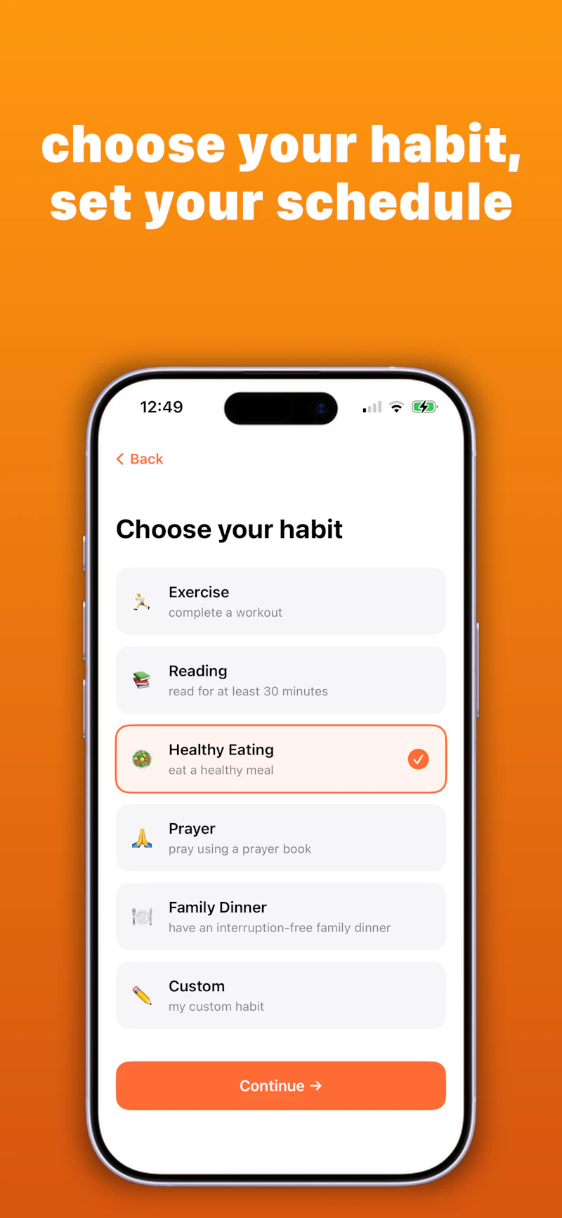 Habit Lock screenshot 2