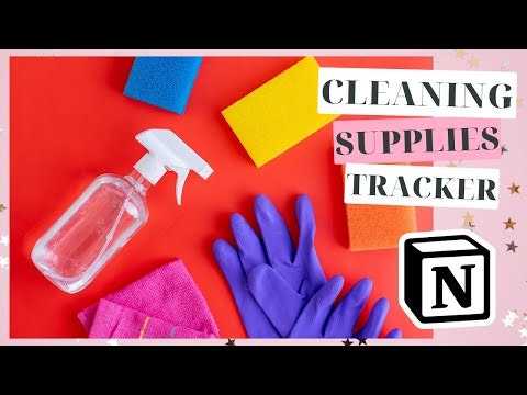 Cleaning Supplies Tracker  gallery image
