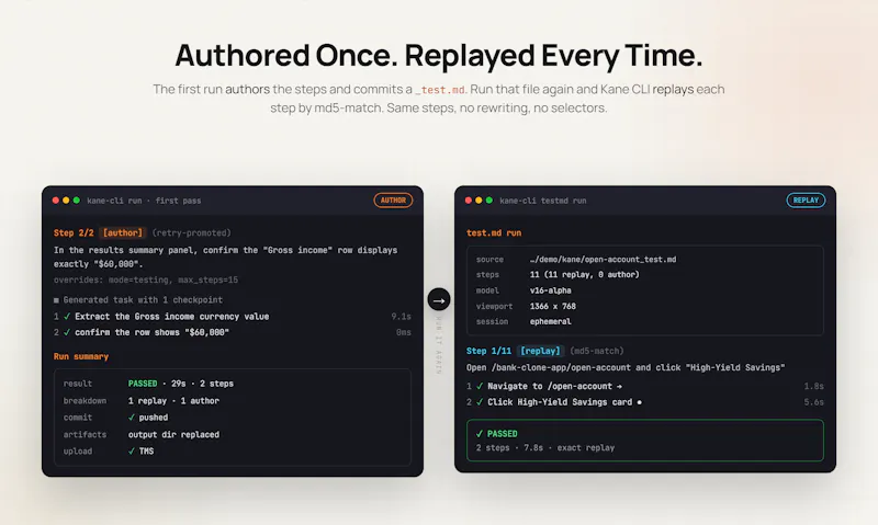 Kane CLI screenshot 8