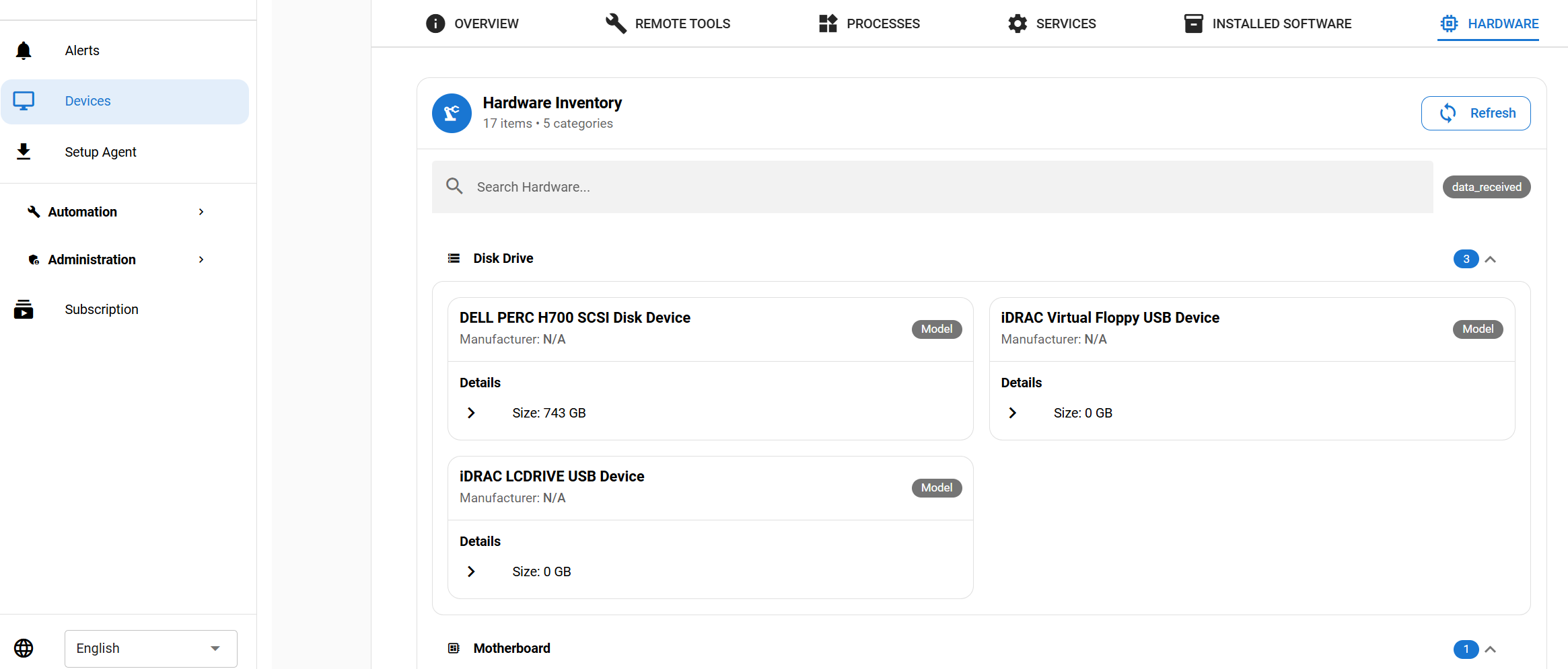 Lunixar RMM - Screenshot 2 showing product features and functionality