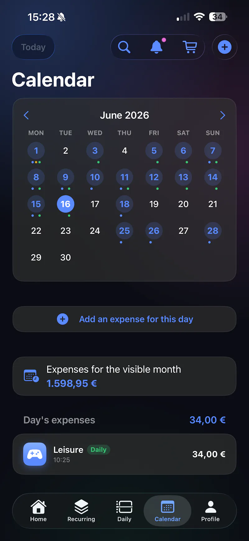 ForeSpend screenshot 3
