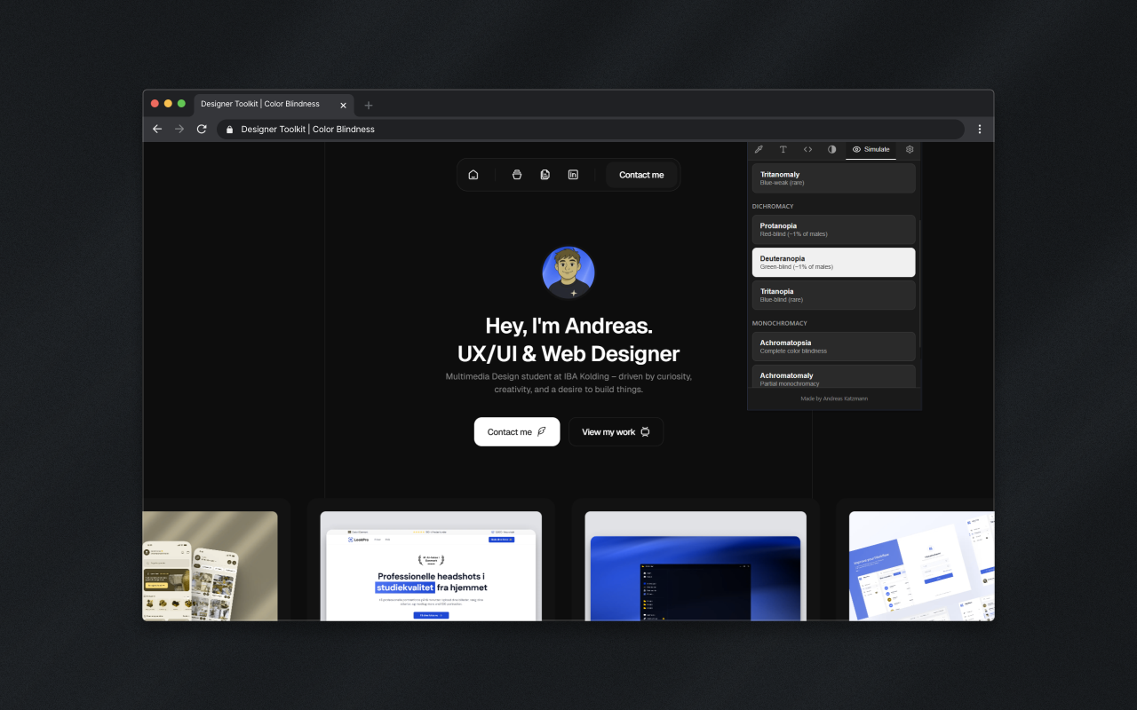 Designer Toolkit - Screenshot 4 showing product features and functionality