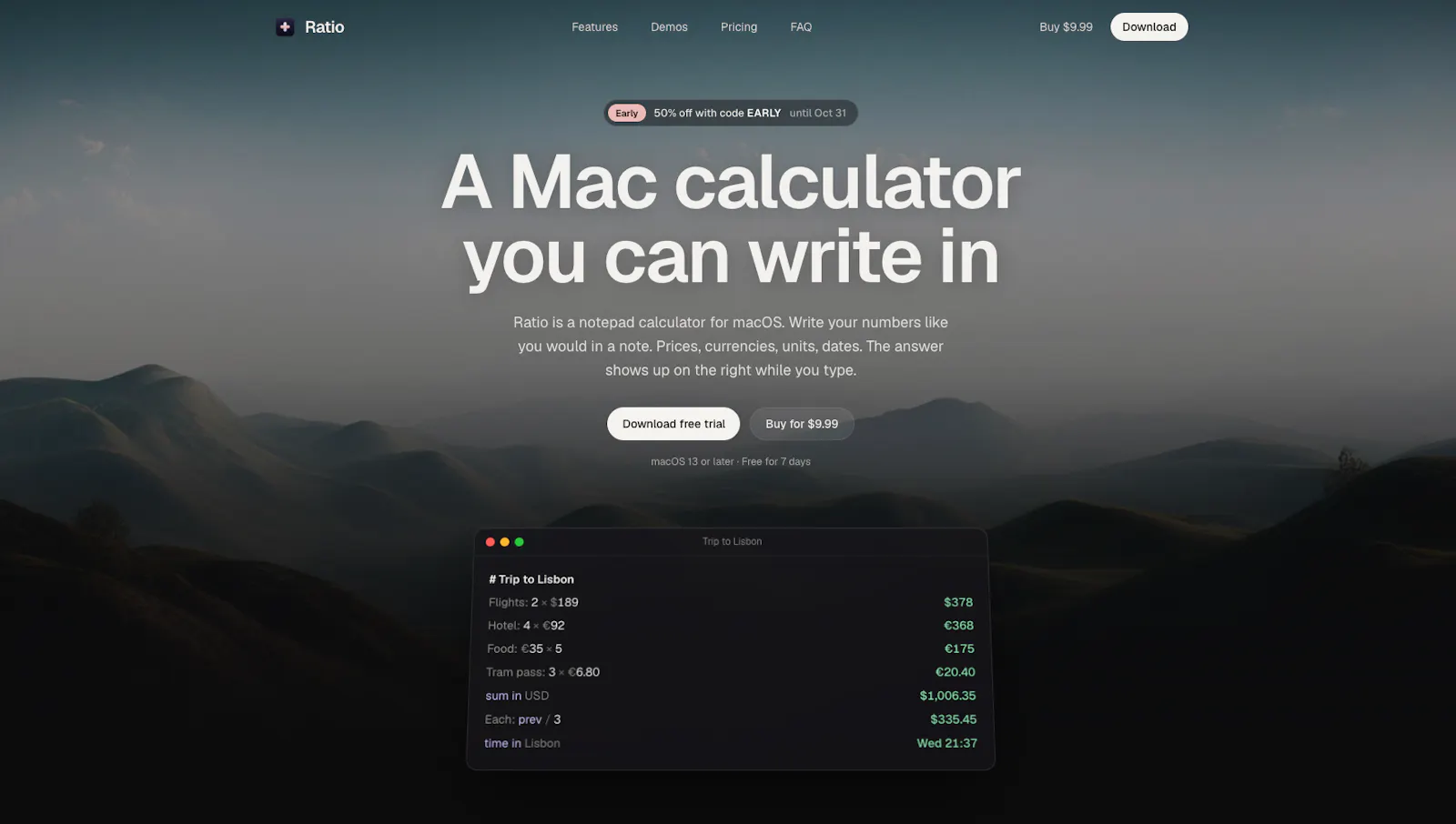 Ratio screenshot 1