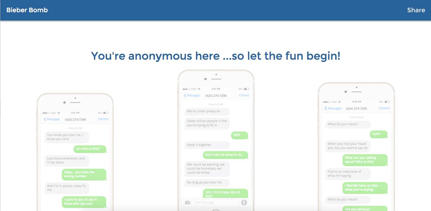 Bieber Bomb gallery image