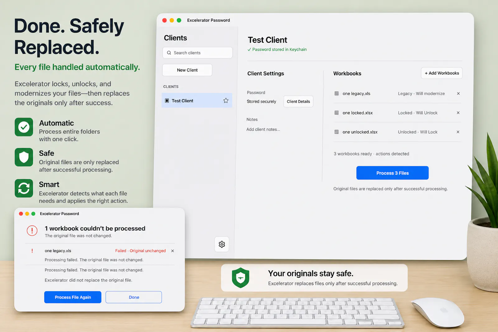 Excelerator Password 2.0 screenshot 1