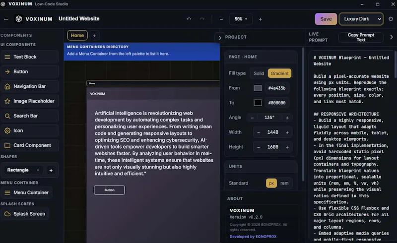 VOXINUM screenshot 4