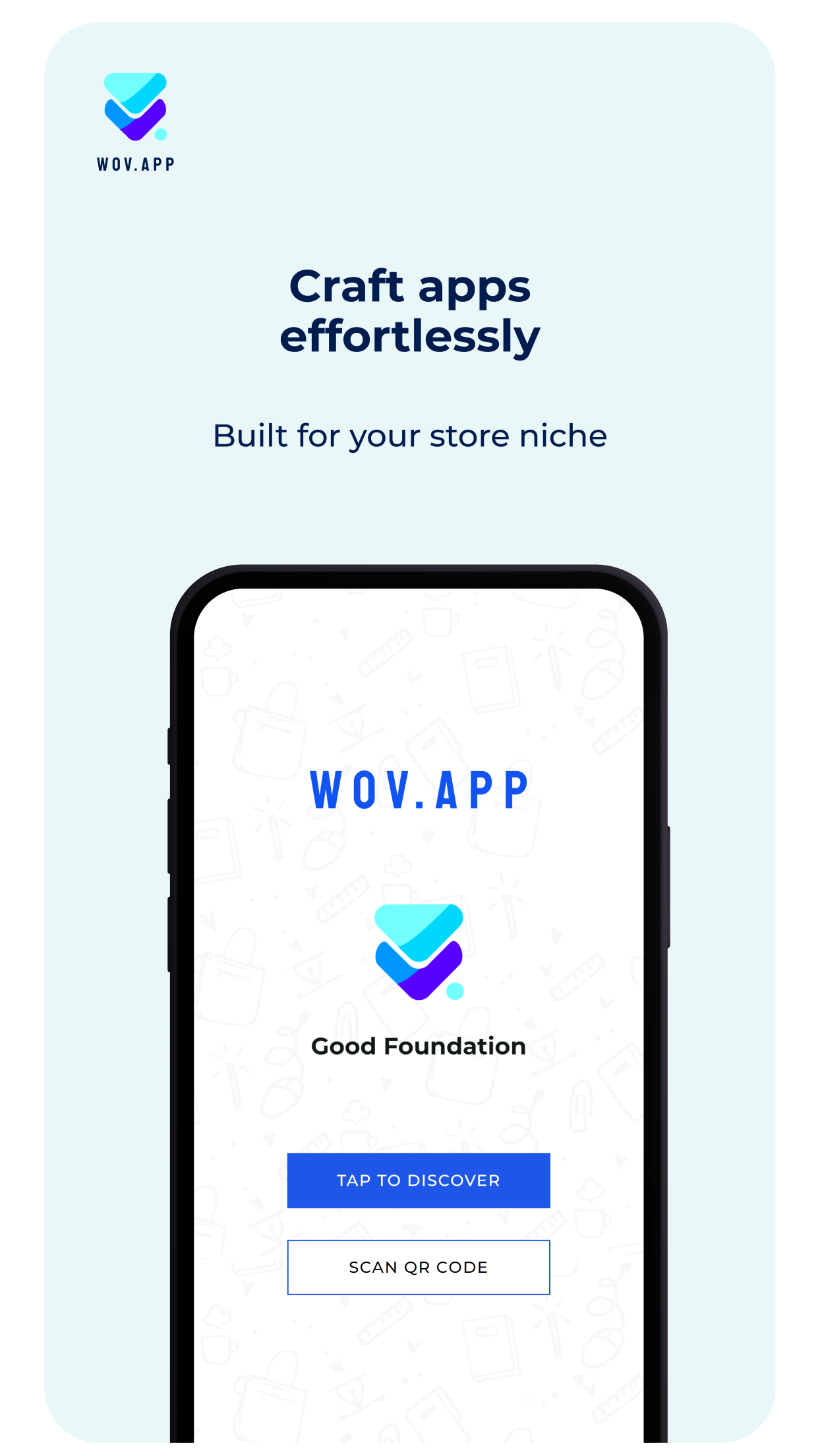 startuptile WOV-Ai-powered No-code eCommerce App Builder