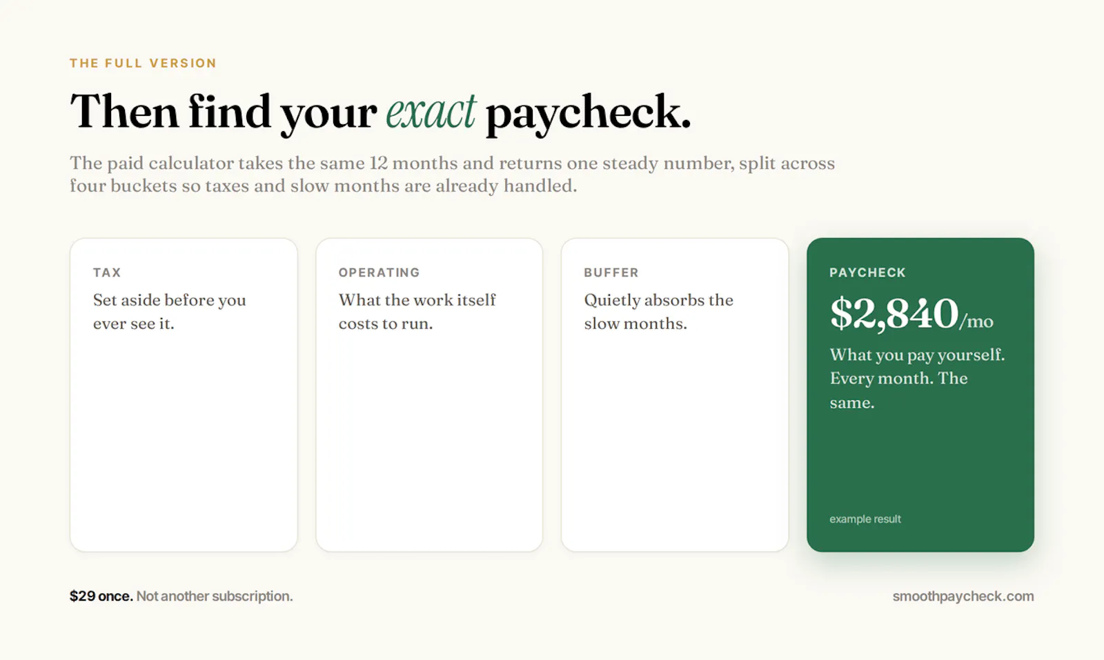 Smooth Paycheck screenshot 5