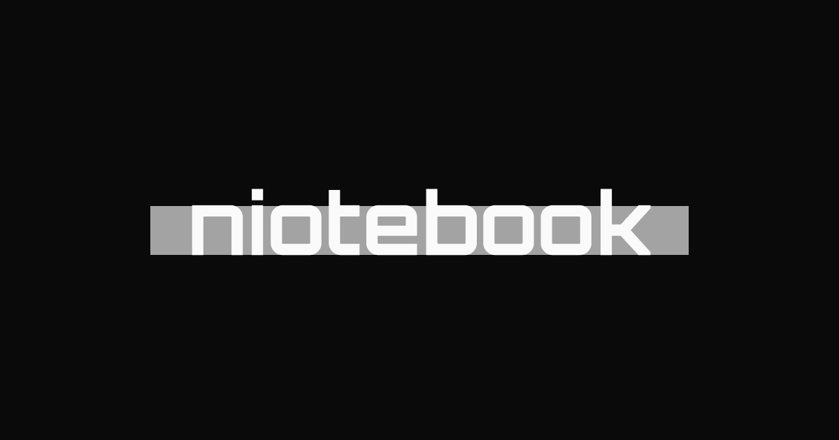 Niotebook - Main product screenshot demonstrating key features and user interface