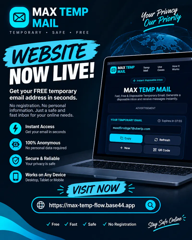 MAX TEMP MAIL  screenshot 8