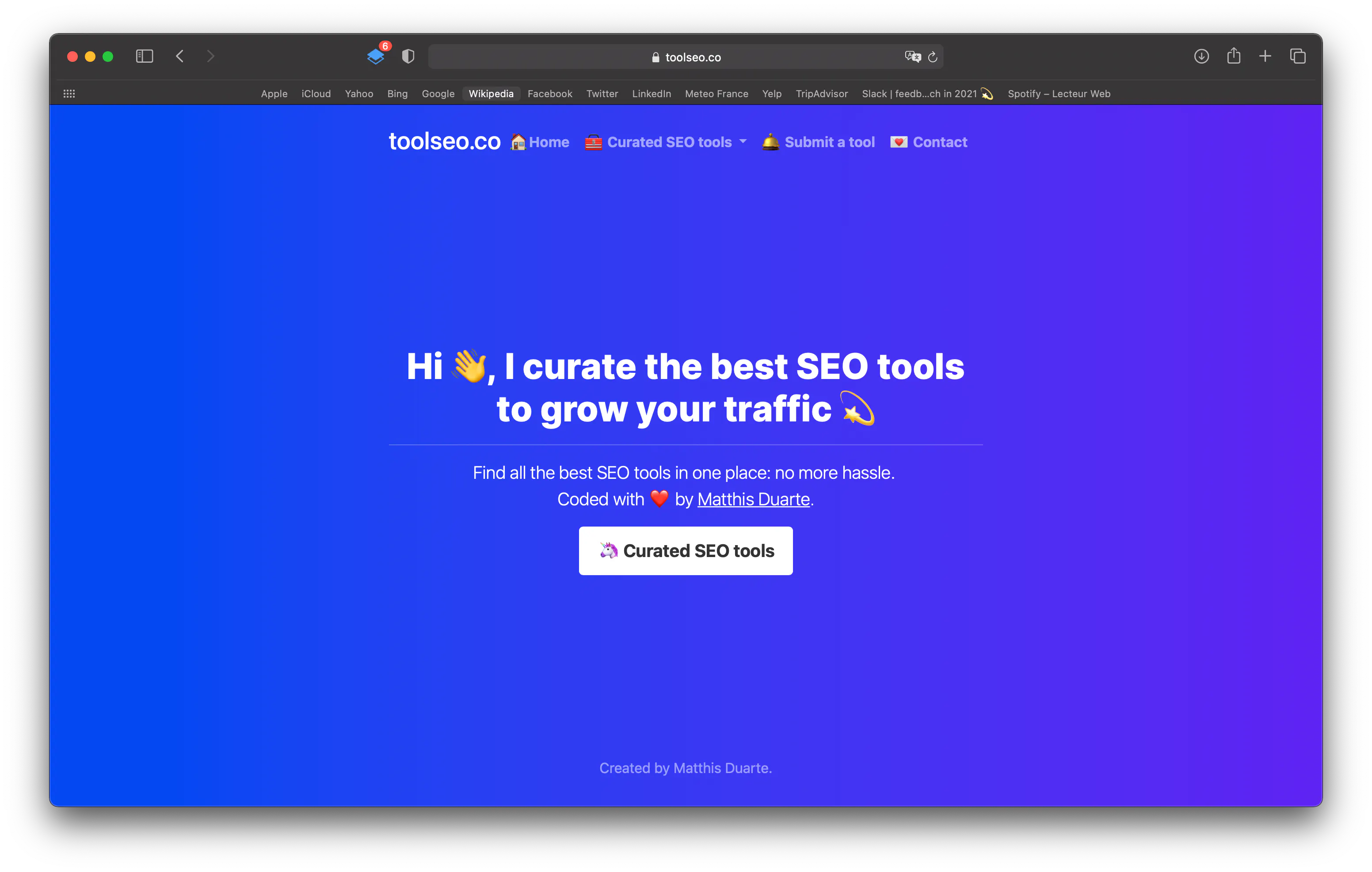 Tool SEO 🦄