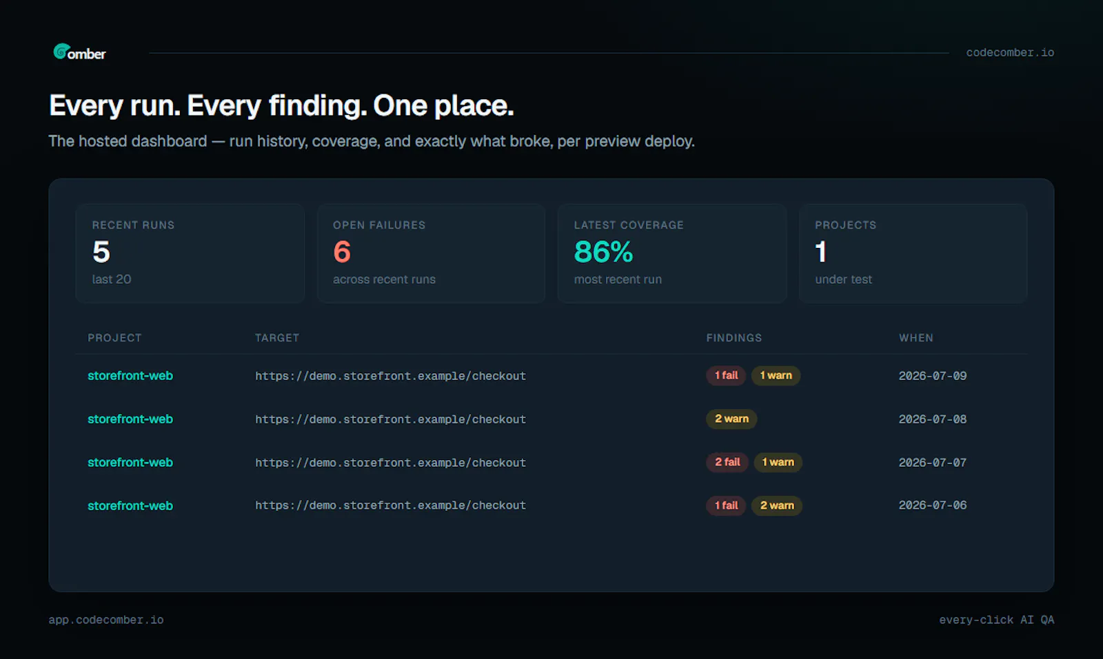 Comber screenshot 4