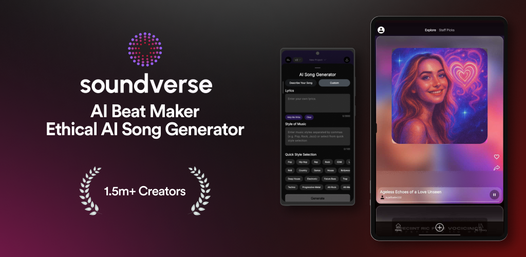 Soundverse iOS and Android App media 4