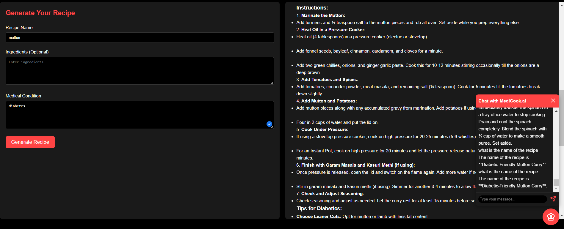 MediCook.ai gallery image