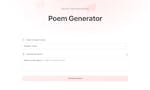 AI Poem Generator image