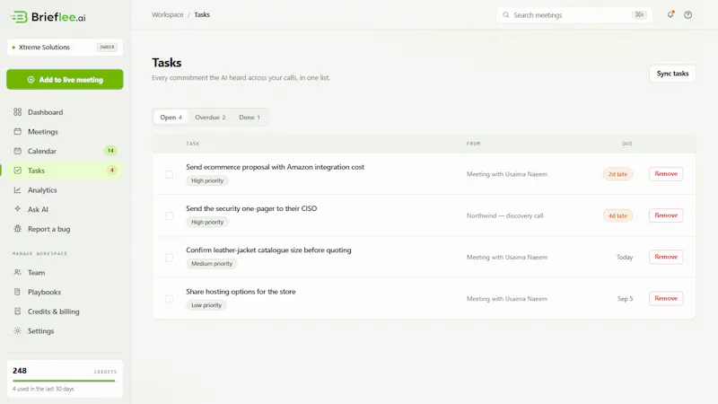 Brieflee screenshot 4
