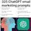 325 Email Marketer ChatGPT Prompts