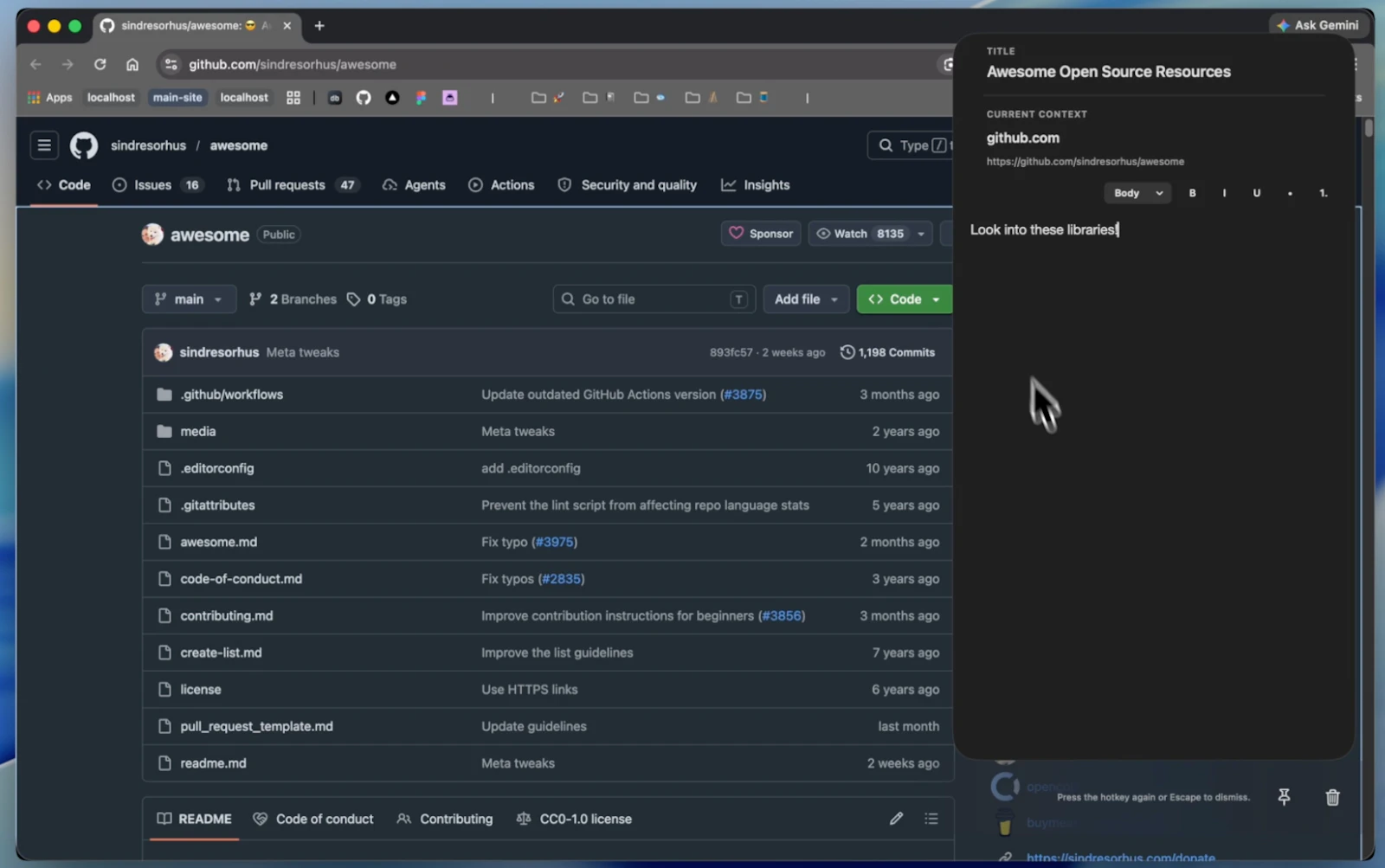 NoteSide screenshot 2