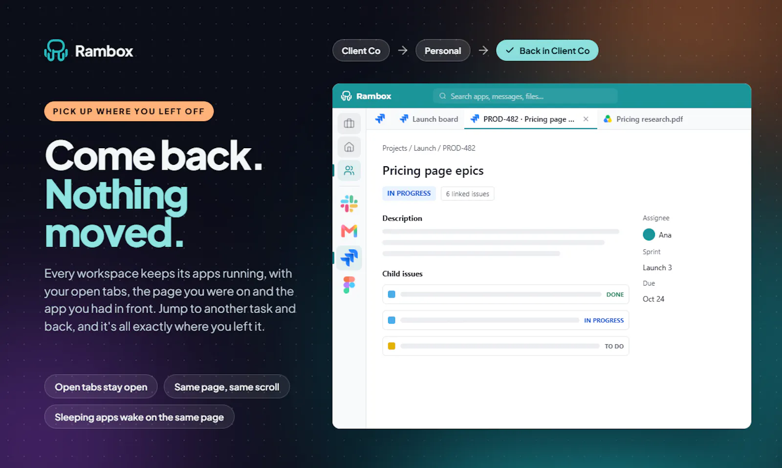 Rambox screenshot 11