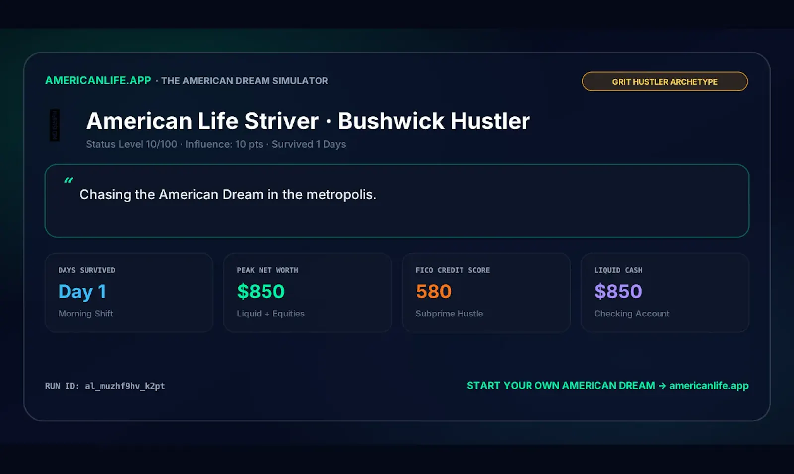 American Life screenshot 2