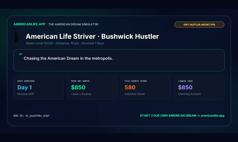 American Life screenshot 2